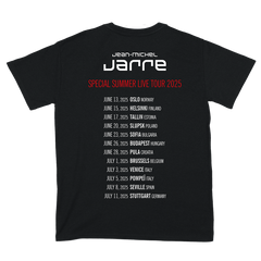Special Summer 2025 Black & White Design Black T-shirt